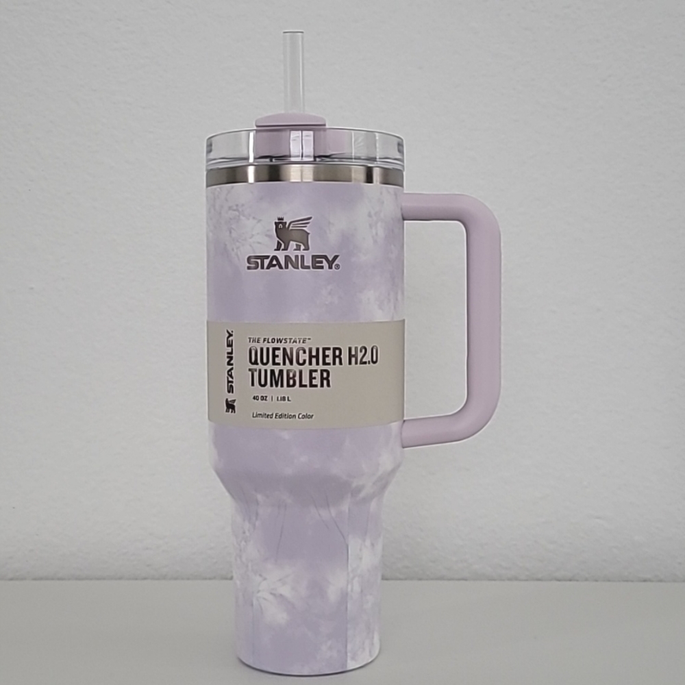 COPY - NWT Wisteria Tie Dye Stanley 40oz Flowstate Tumbler
